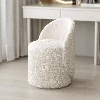 Maison Verge Éloise 3-in-1 Bouclé Stool