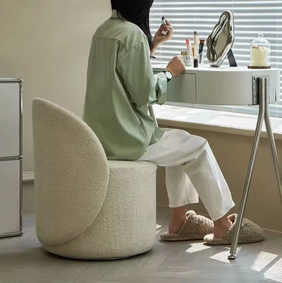 Maison Verge Éloise 3-in-1 Bouclé Stool
