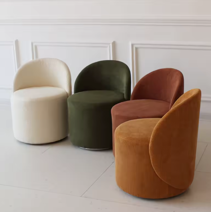 Maison Verge Éloise 3-in-1 Bouclé Stool