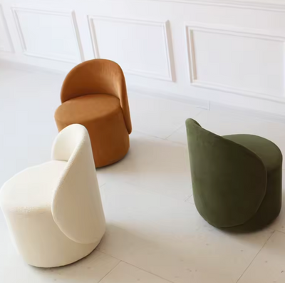 Maison Verge Éloise 3-in-1 Bouclé Stool